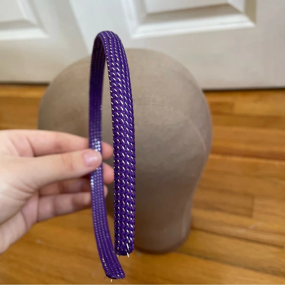 4/$25 Silver and Purple 2 Pack Headbands - Picture 7 of 12